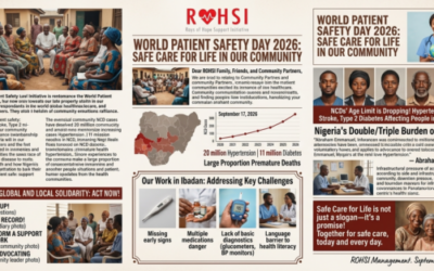 WORLD PATIENT SAFETY DAY 2026: SAFE CARE FOR LIFE IN OUR COMMUNITY – Benjamin Olorunfemi
