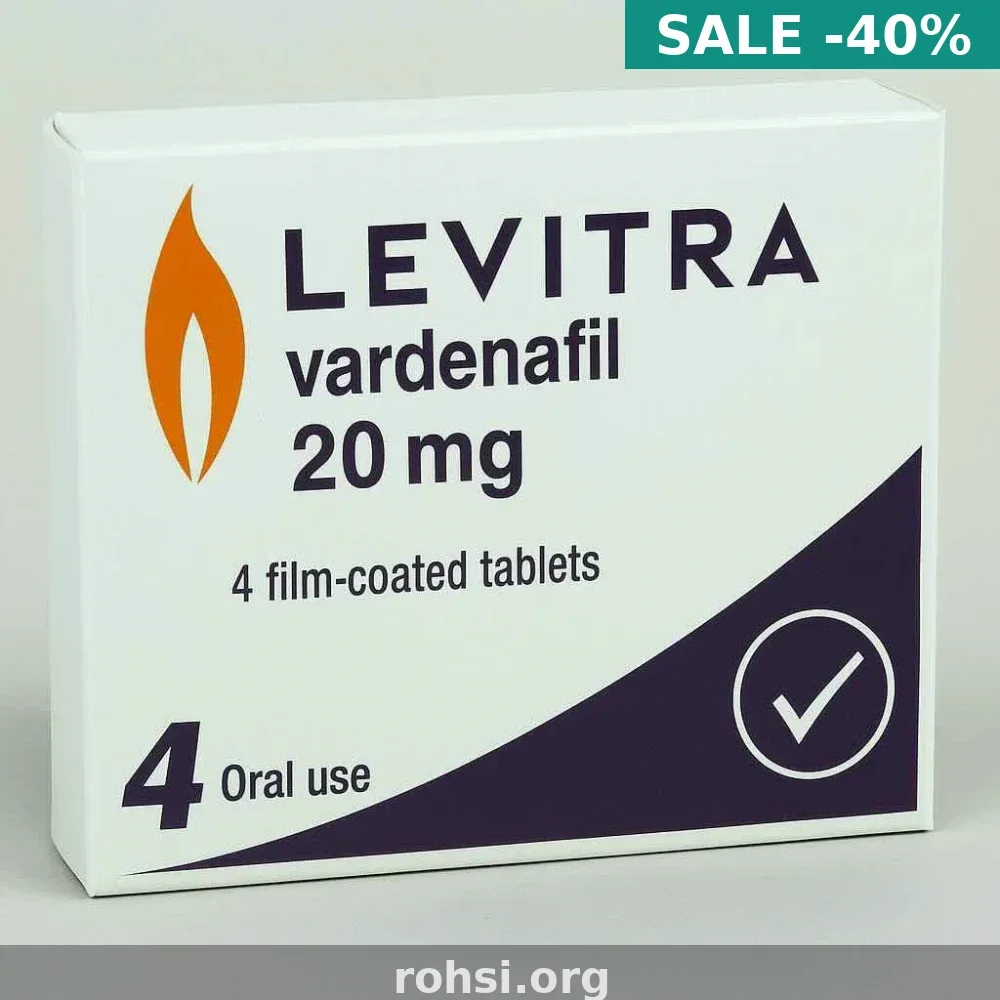 Vardenafil 20mg (Brand Levitra) — Erectile Dysfunction Medication Overview
