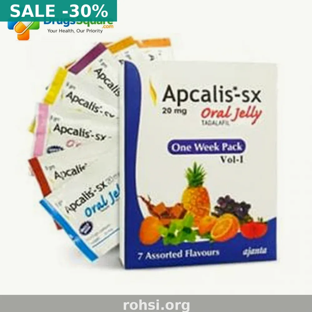 About Apcalis SX Oral Jelly 20mg — Erectile Dysfunction Treatment Overview